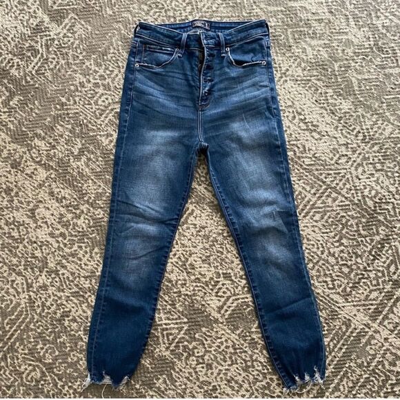 Abercrombie Simone high‎ rise skinny ankle jeans 26/2 - Picture 2 of 13